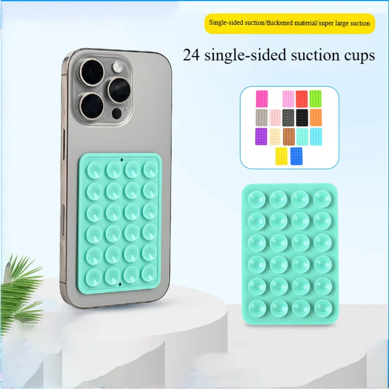 LUXE LINE Silicone Suction Cup Phone Holder Sticker Pad