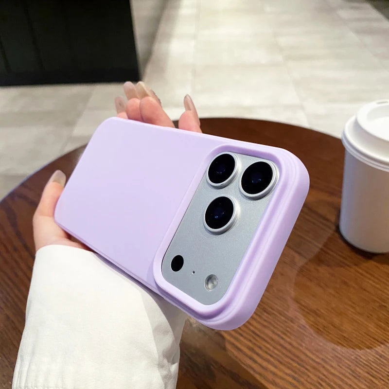 LUXE LINE Luxury Candy Color Matte Silicone iPhone Case