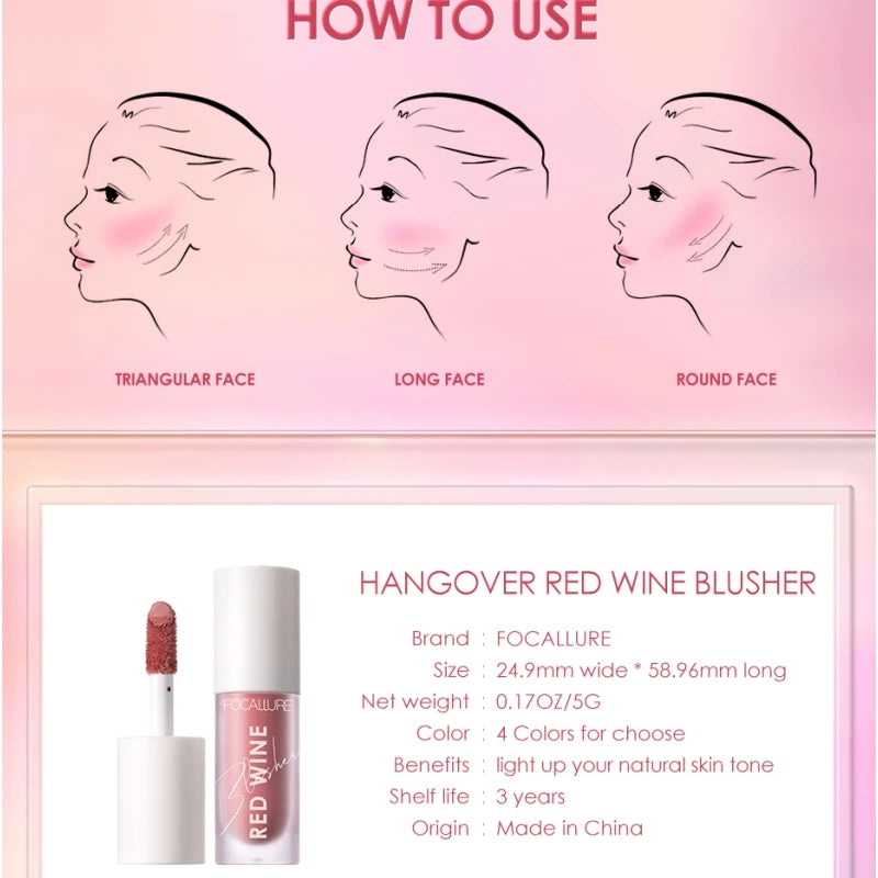 FOCALLURE Liquid Blusher