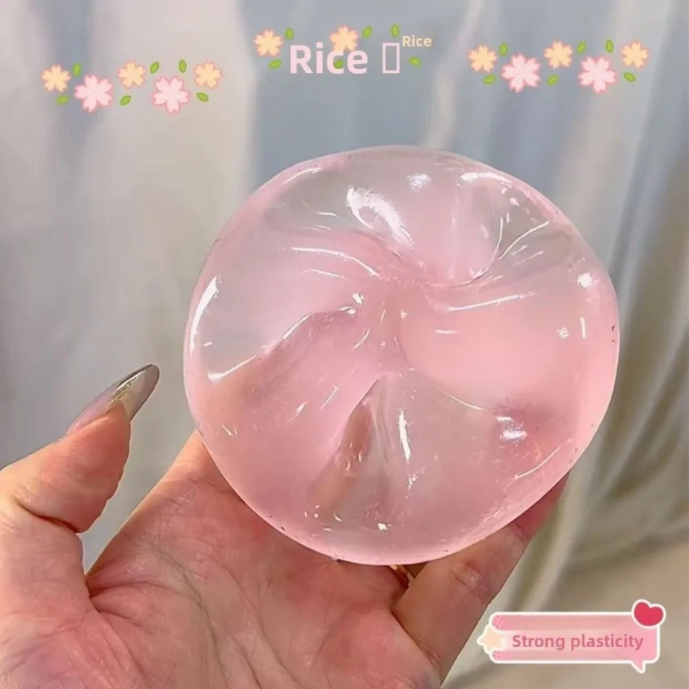 Blue Transparent Squishy Toys