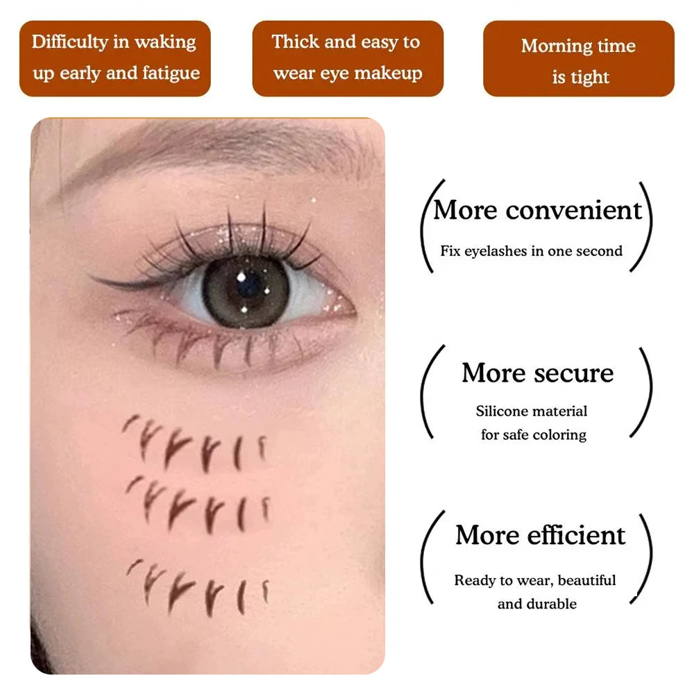 False Eyelash Stamp Natural Lower Eyelash