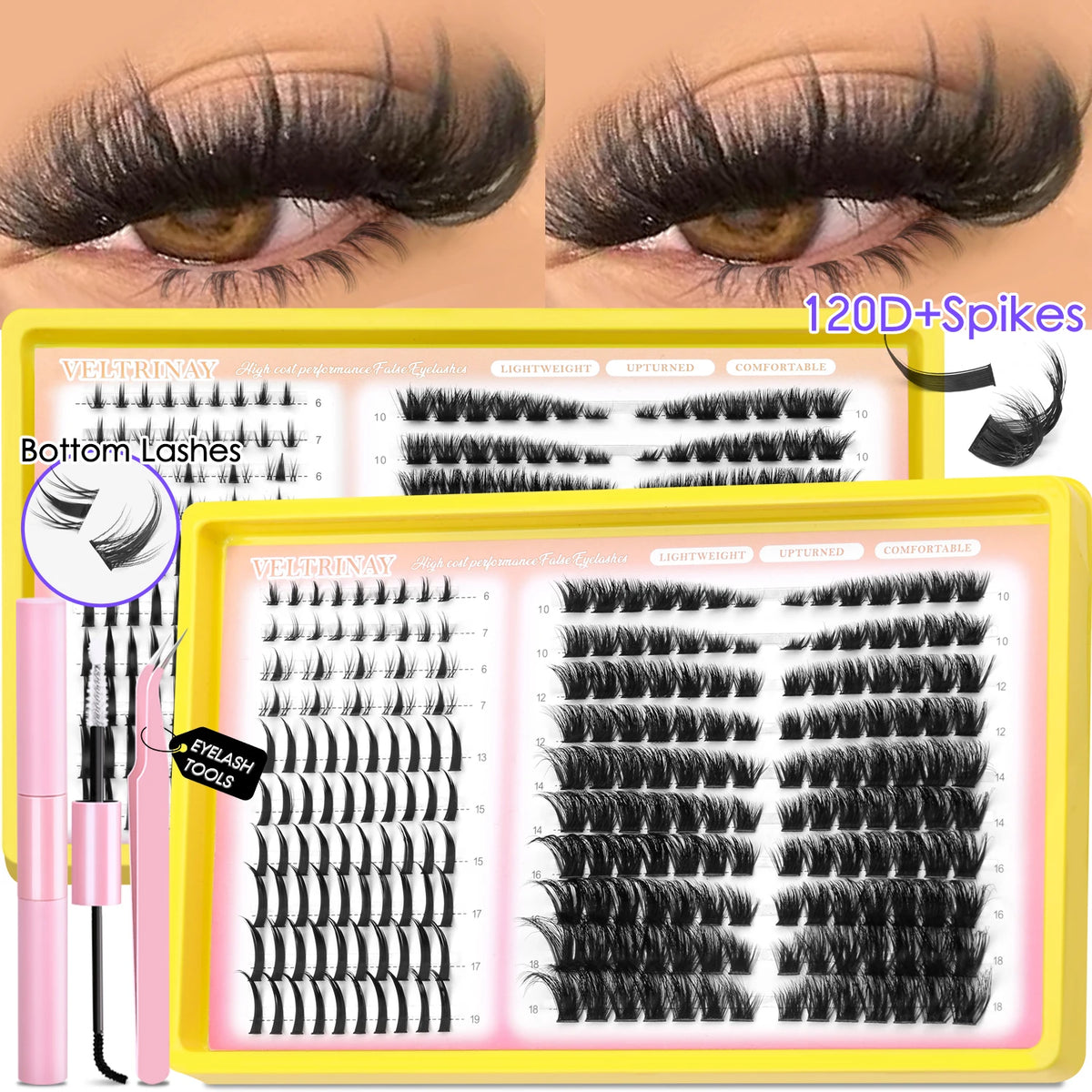 VELTRINAY Lashes Clusters | Luxe Line Shop