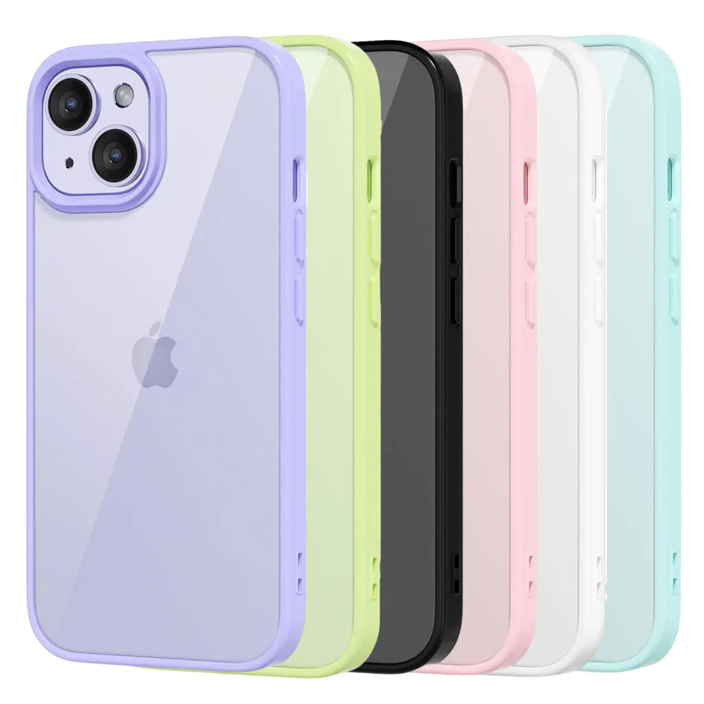 LUXE LINE Transparent Shockproof Phone Case – Silicone Bumper Cover