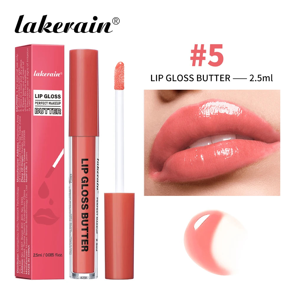 Lakerain Butter Lip Gloss Long-Lasting