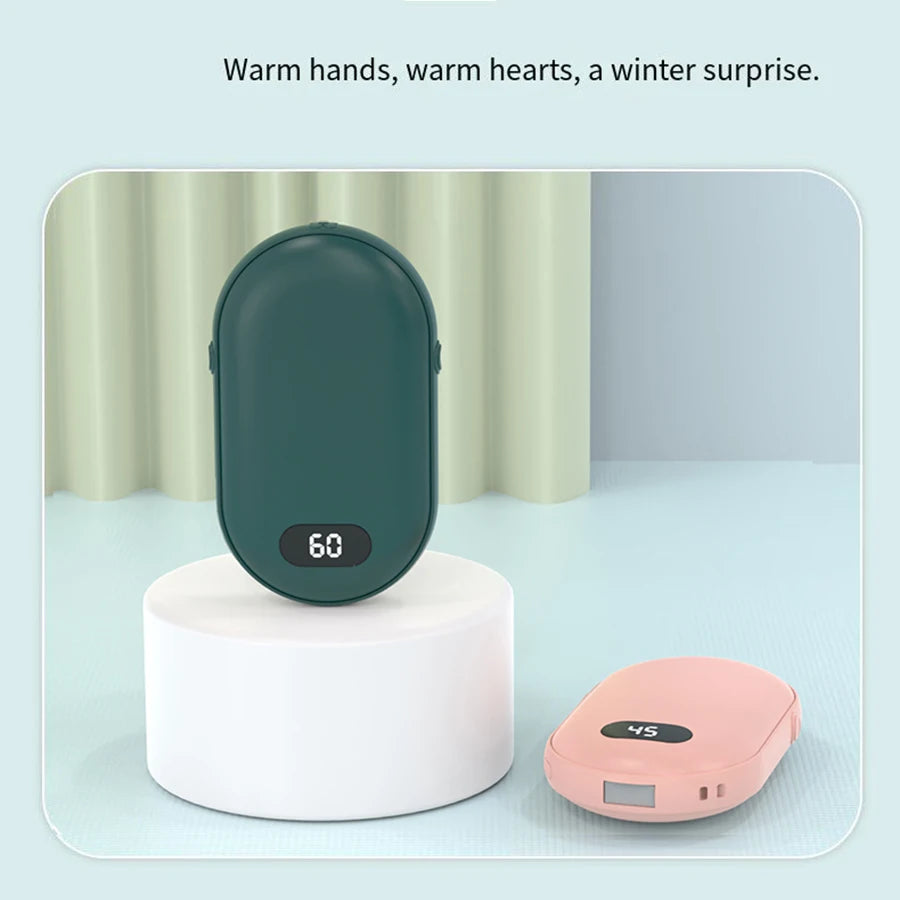 LUXE LINE Portable Double-Sided Hand Warmer