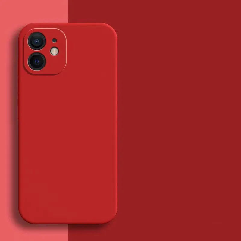 LUXE LINE Candy Color Silicone Shockproof iPhone Case
