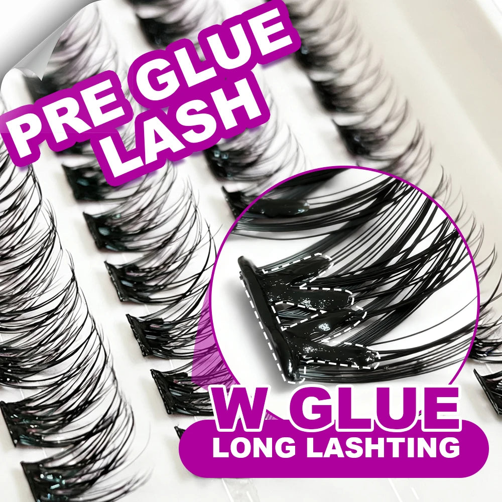 Press-On Self-Adhesive Lash Clusters | Luxe Line Shop