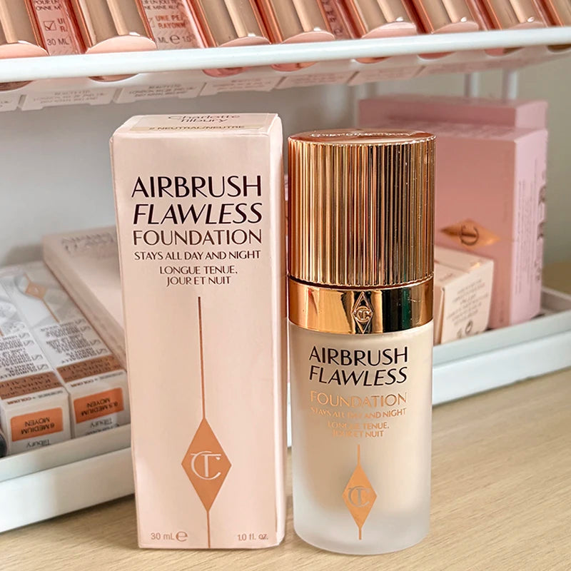 LUXE LINE Charlotte 4-Color Liquid Foundation & Air Cushion – Micro Light Concealer