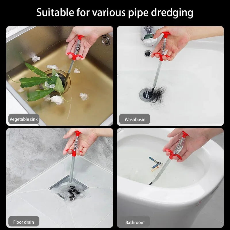 LUXE LINE Drain Snake & Pipe Dredging Tool 60cm