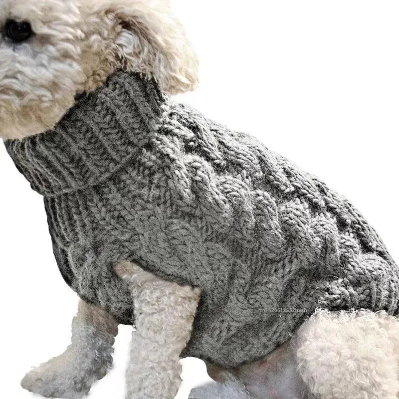 LUXE LINE Knitted Pet Sweater – Small & Medium Dogs, S–XL