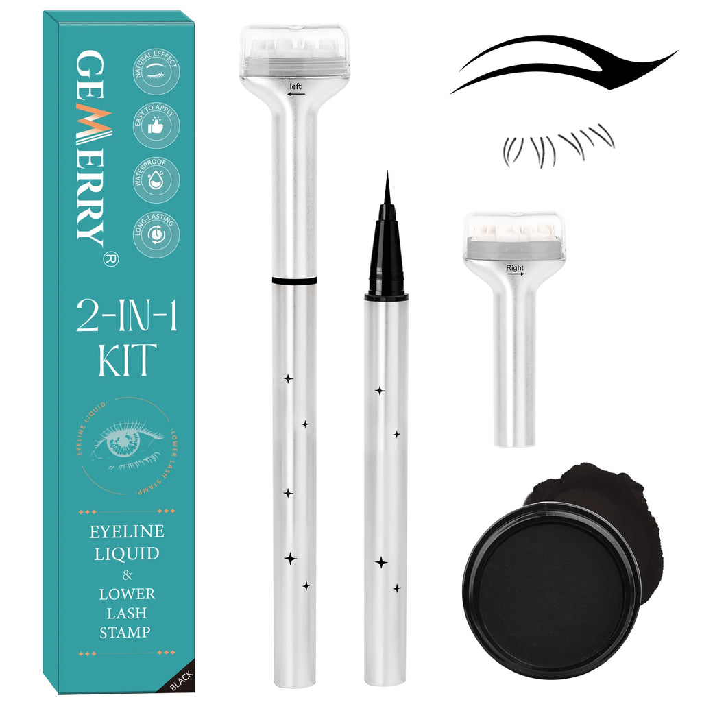 2-in-1 Lower Lash Stamp Kit with Ink | Luxe Line