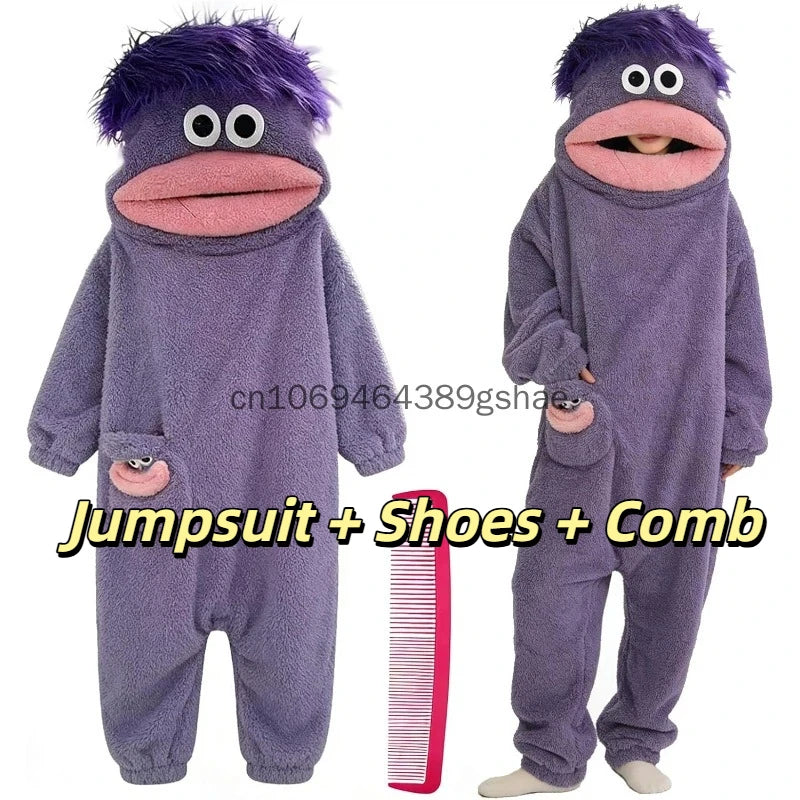Adults Big Silly Mouth Monster Onesie