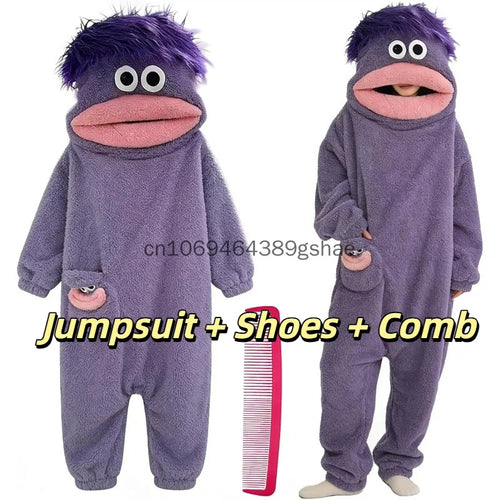 Adults Big Silly Mouth Monster Onesie