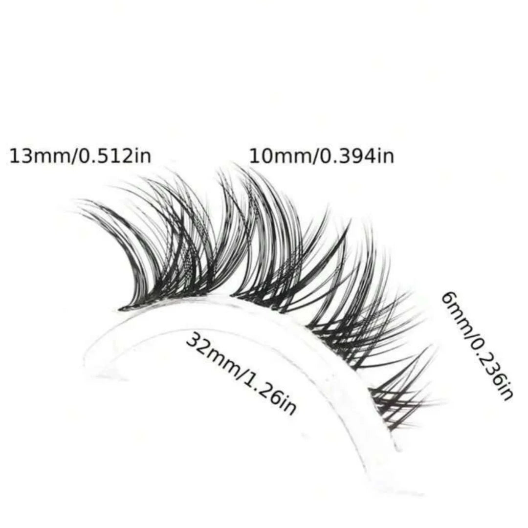 Fox-Eye False Eyelashes (5 Pairs)
