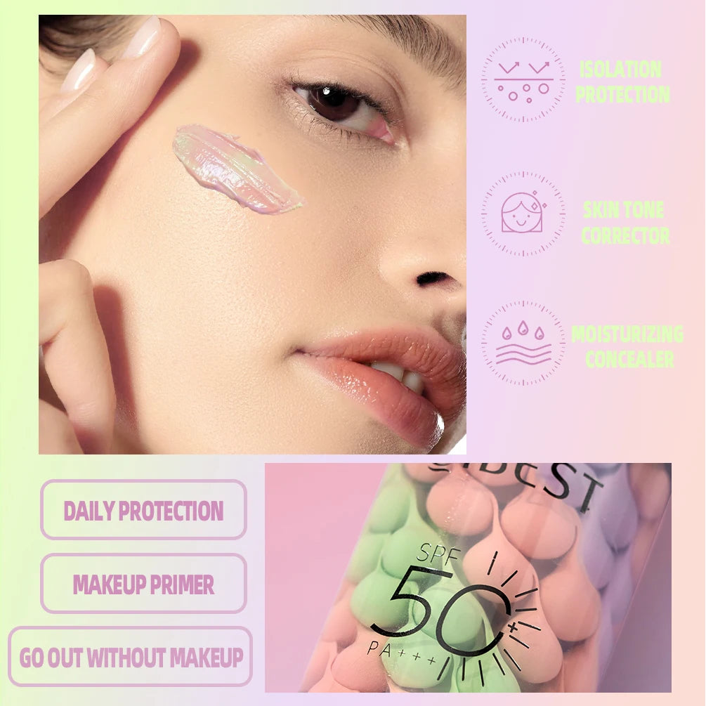 QIBEST Tri-Color Brightening Primer