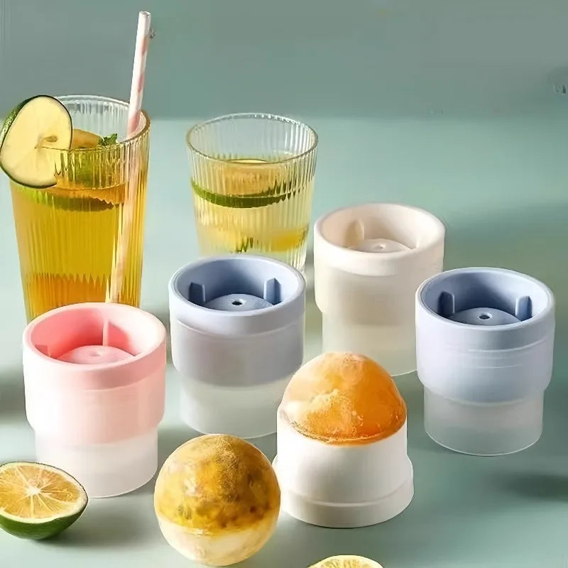 Slow-Melt Spherical Ice Ball Mold Tray