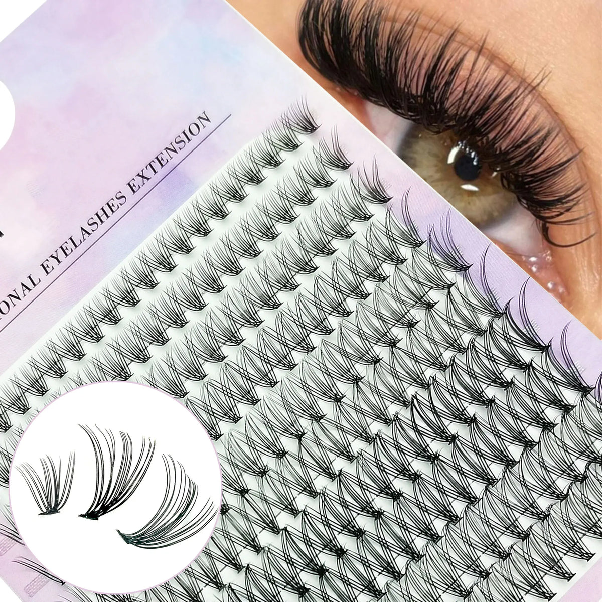 Starr 200 Clusters Eyelashes