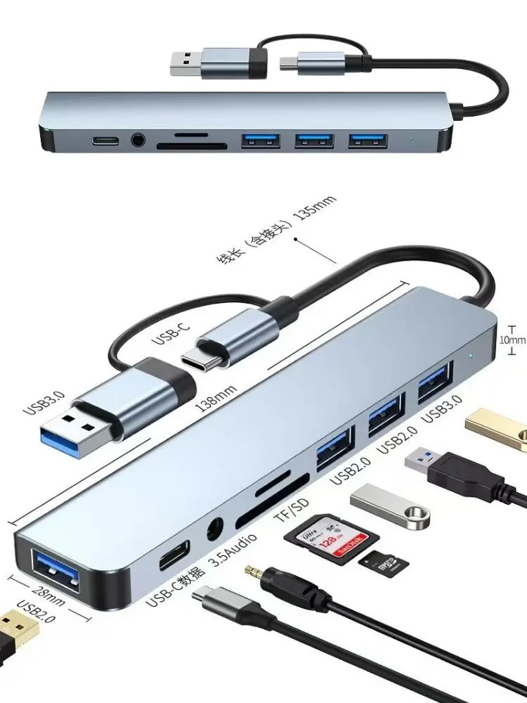 LUXE LINE 3-in-1 USB-C Hub