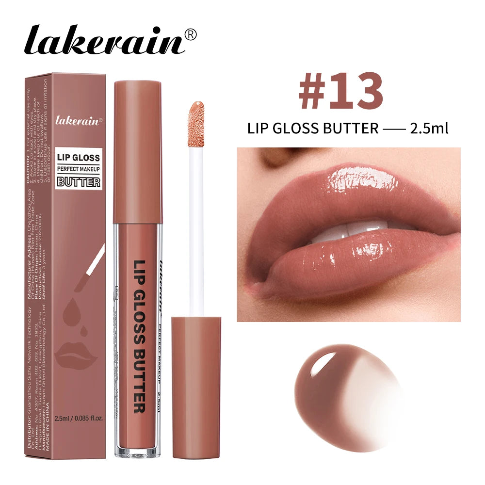 Lakerain Butter Lip Gloss Long-Lasting