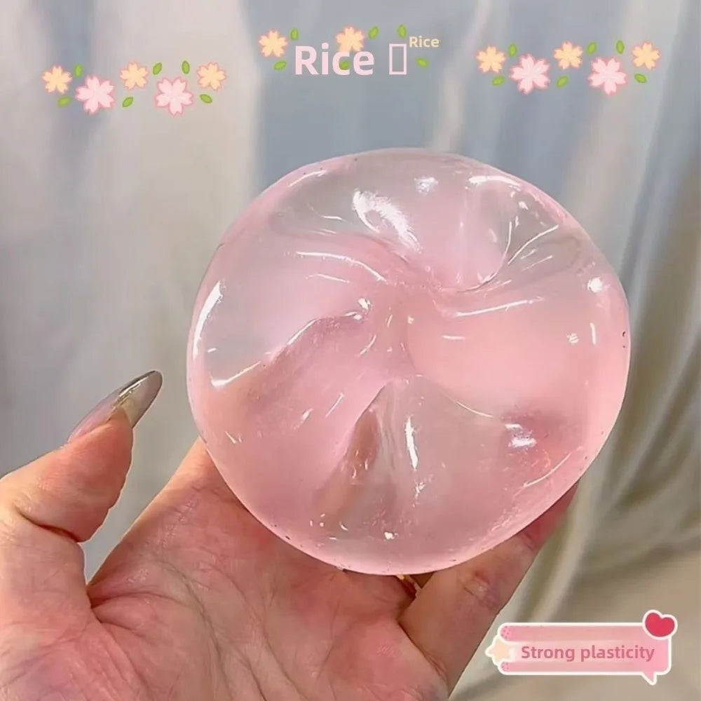 Blue Transparent Squishy Toys