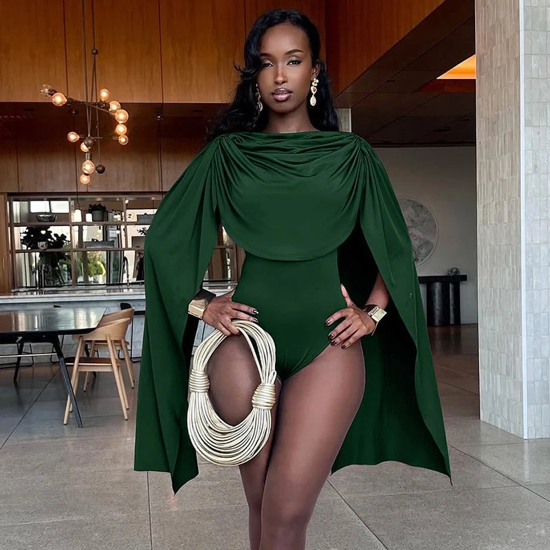 Hugcitar Ruched Bodysuit Romper