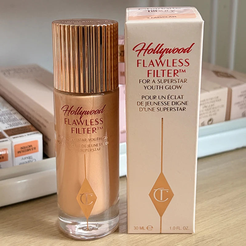 LUXE LINE Charlotte 4-Color Liquid Foundation & Air Cushion – Micro Light Concealer