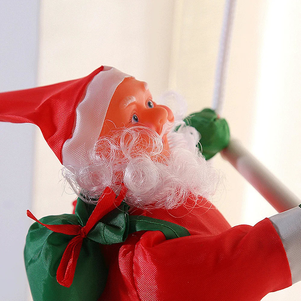 Christmas Santa Claus Rope Ladder Ornament