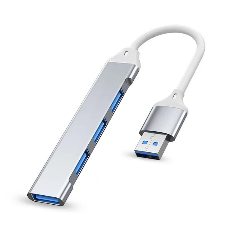 LUXE LINE 7-in-1 USB-C Hub – USB 3.0, 7-Port OTG Splitter Adapter