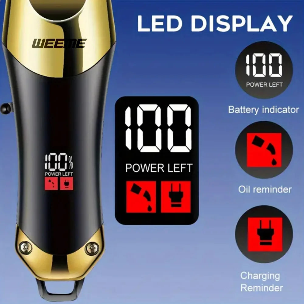LUXE LINE T9 Hair Clipper & Beard Trimmer