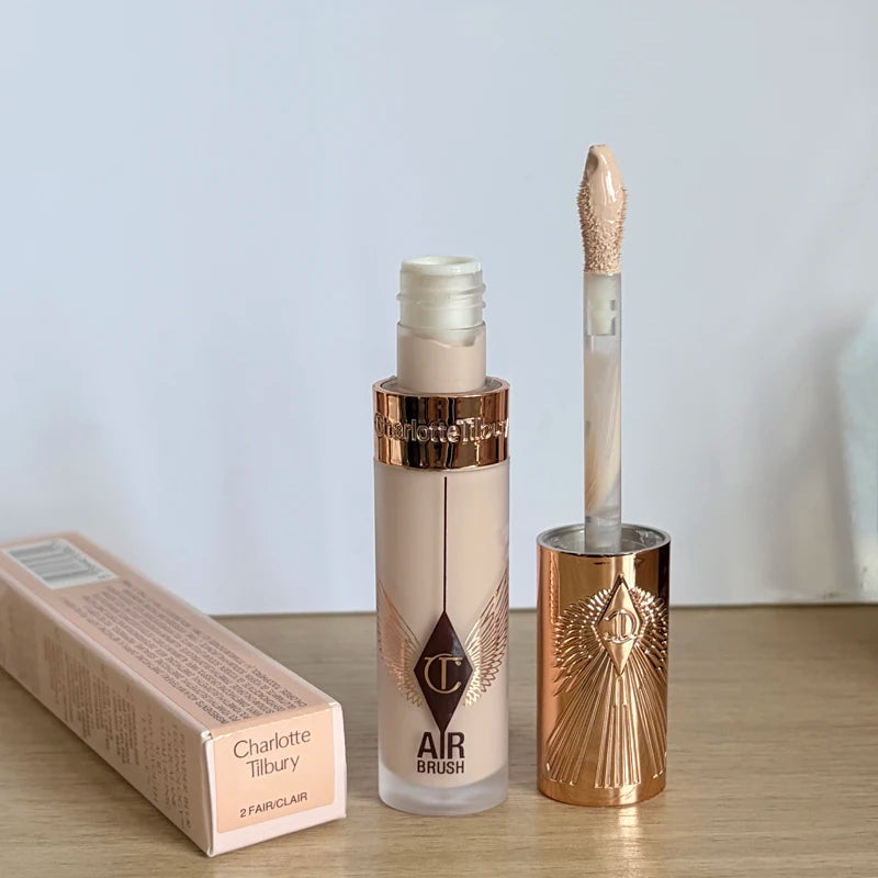 LUXE LINE Charlotte 4-Color Liquid Foundation & Air Cushion – Micro Light Concealer