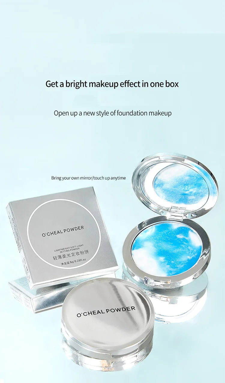 LUXE LINE Matte Concealer Setting Powder – Long-Lasting Anti-Fade Brightening