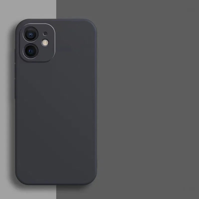 LUXE LINE Candy Color Silicone Shockproof iPhone Case