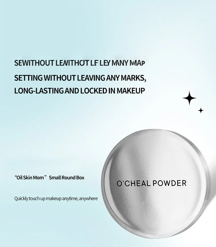 LUXE LINE Matte Concealer Setting Powder – Long-Lasting Anti-Fade Brightening