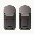 LUXE LINE Mini Foldable Laptop Stand & Keyboard Riser (2-Pack)