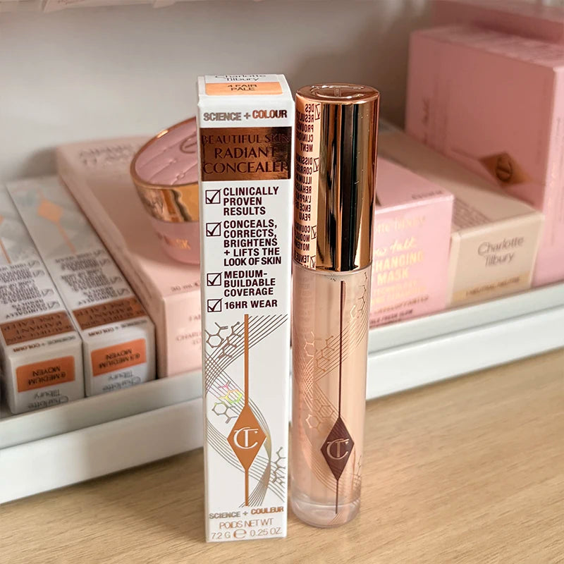 LUXE LINE Charlotte 4-Color Liquid Foundation & Air Cushion – Micro Light Concealer