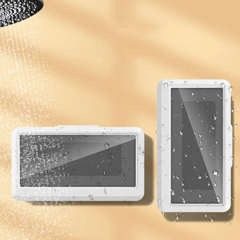 LUXE LINE Waterproof Anti-Fog Shower Phone Holder Case