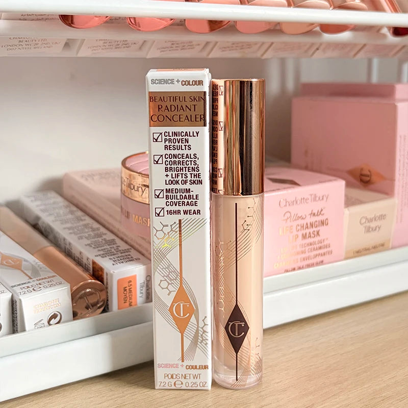 LUXE LINE Charlotte 4-Color Liquid Foundation & Air Cushion – Micro Light Concealer