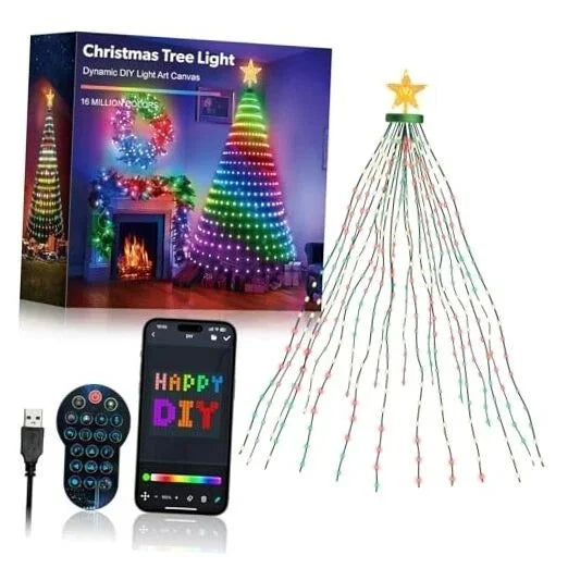 400-LED Smart RGB Christmas Tree String Lights