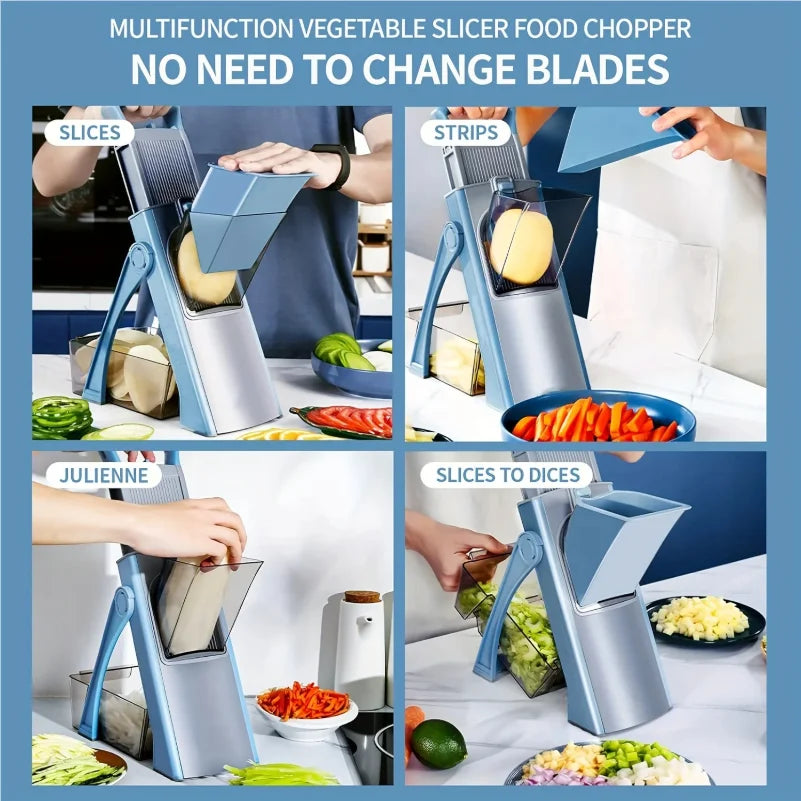 LUXE LINE Safe Vegetable Slicer & Chopper