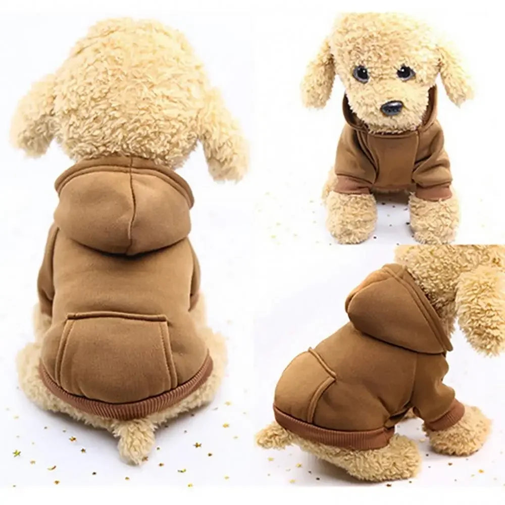 LUXE LINE Dog Hoodie Sweatshirt Jacket