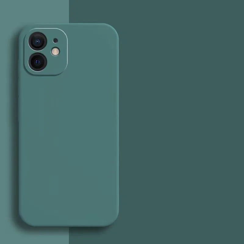 LUXE LINE Candy Color Silicone Shockproof iPhone Case