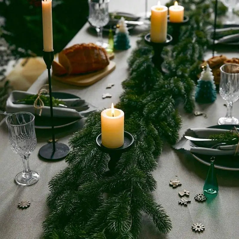 Christmas Pine Garland Real Touch