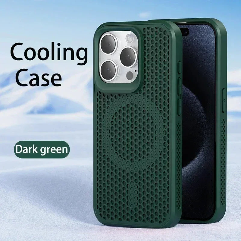 LUXE LINE Cooling Heat Dissipation Phone Case – MagSafe Compatible