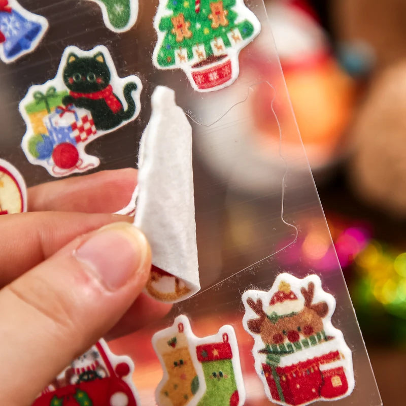 Christmas Theme Stickers Set