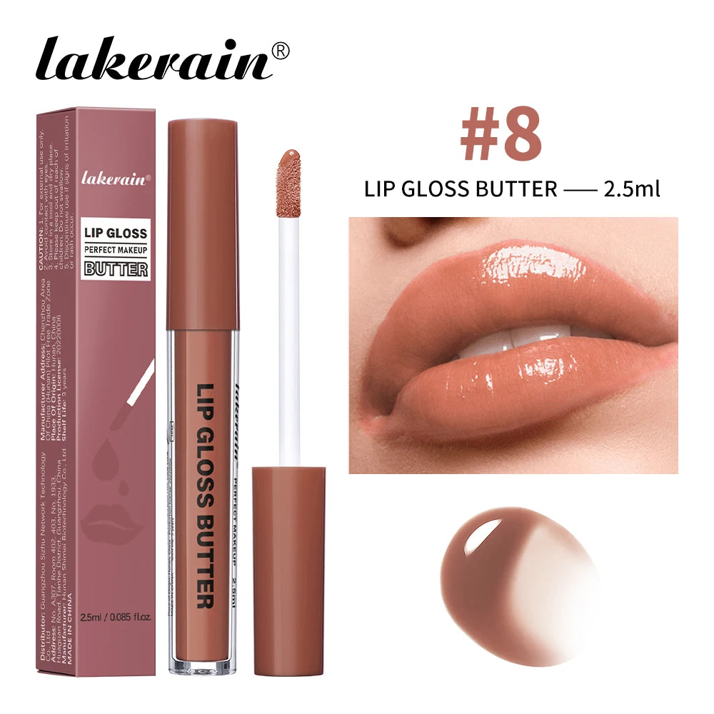 Lakerain Butter Lip Gloss Long-Lasting