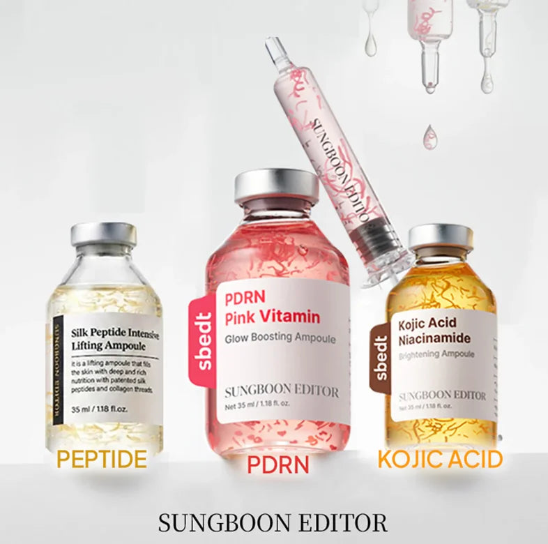40ml PDRN Pink Vitamin Glow Boosting Ampoule | Luxe Line Shop