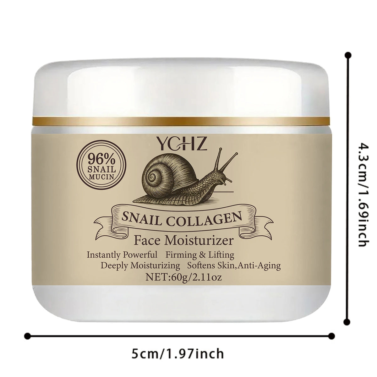 Snail Secretion Collagen Cream 60g