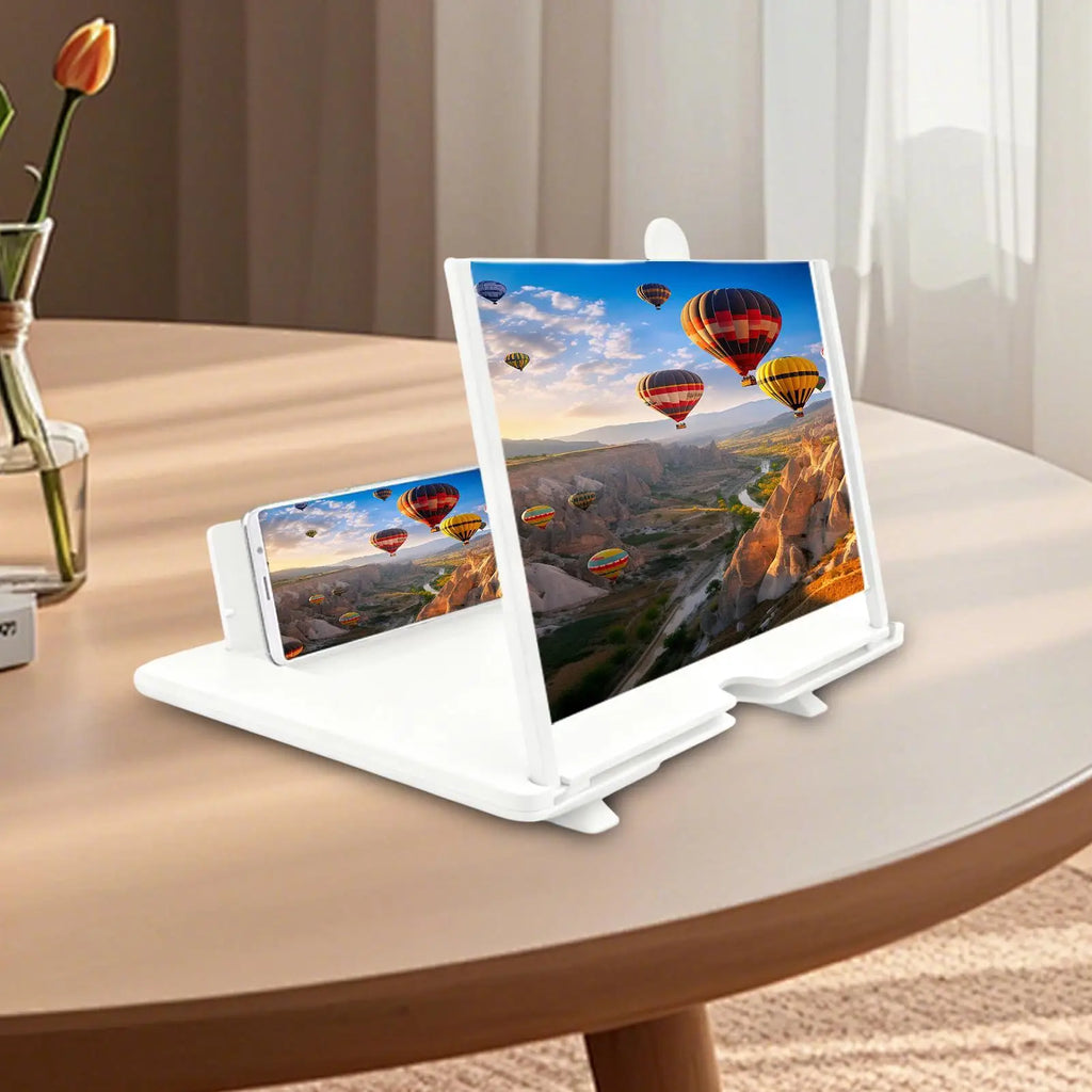 18 Inch 3D HD Mobile Phone Screen Magnifier Movie Stand Amplifier optical magnification Phone Holder 3D HD Movie Video Stand