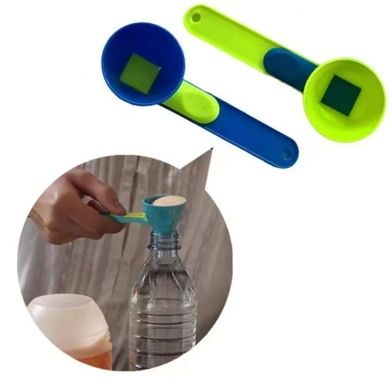 Mess-Free Protein Powder Scoop with Funnel