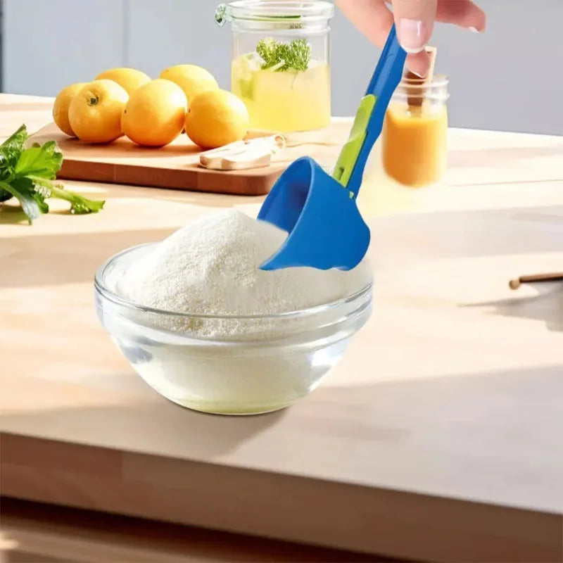 Mess-Free Protein Powder Scoop with Funnel